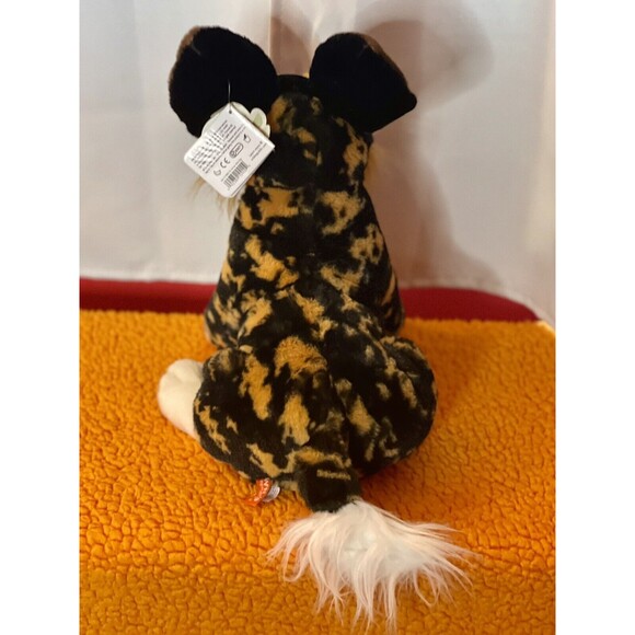 New Wild Republic African Wild Dog Stuffed Animal Plush With Tag Realistic - Picture 3 of 7